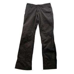 Eddie Bauer Womens Blakely Bootcut Pants Size 4 Herringbone Brown Classic Casual